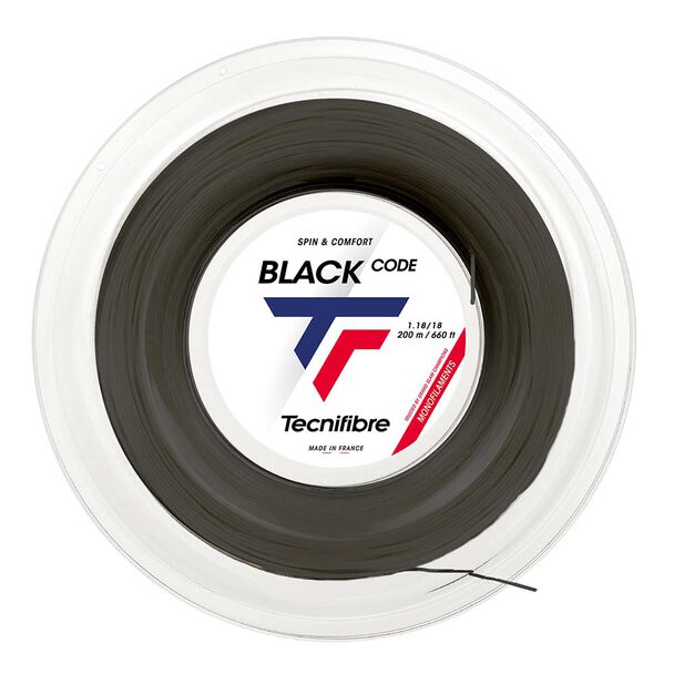 Теннисные струны REEL 200M Black CODE