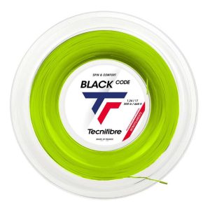 Теннисные струны REEL 200M Black CODE LIME