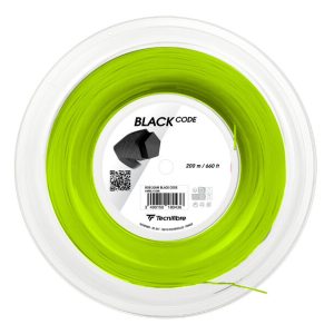 Alternative view of Теннисные струны REEL 200M Black CODE LIME
