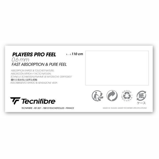 Овергрип PLAYERS PRO FEEL (pack 12 overgrips) — изображение 2